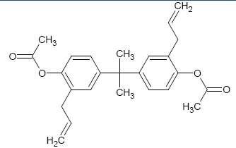 Phenyl ester epoxy curative hybrid of diallyl bisphenol A CAS 107466-61-9 Phenyl ester epoxy curative hybrid of diallyl bisphenol A CAS 107466-61-9