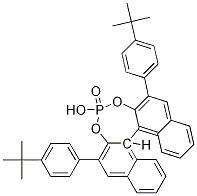 S-3,3′-Bis(4-(1,1-diMethylethyl)phenyl)-1,1′-binaphthyl-2,2′-diyl hydrogenphosphate CAS 1217901-32-0 S-3,3′-Bis(4-(1,1-diMethylethyl)phenyl)-1,1′-binaphthyl-2,2′-diyl hydrogenphosphate CAS 1217901-32-0