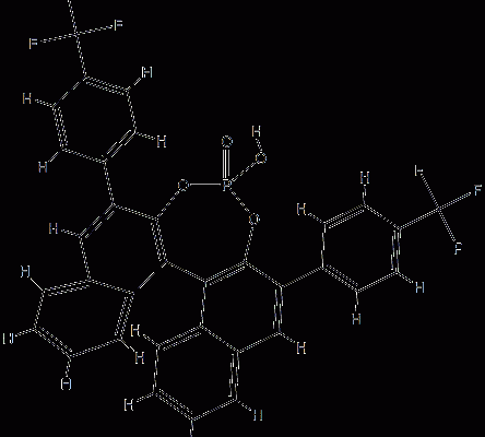 S-4-oxide-4-hydroxy-2,6-bis[4-(trifluoroMethyl)phenyl]-Dinaphtho[2,1-d:1′,2′-f][1,3,2]dioxaphosphepin CAS 1264573-23-0