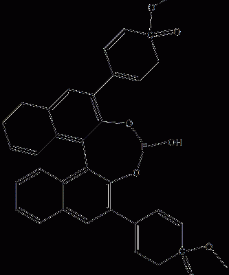 (11bS)-4-Hydroxy-2,6-bis(4-methoxyphenyl)-4-oxidedinaphtho[ 2,1-d:1′,2′-f][1,3,2]dioxaphosphepin CAS 1374030-19-9