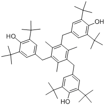1,3,5-Trimethyl-2,4,6-tris(3,5-di-tert-butyl-4-hydroxybenzyl)benzene CAS 1709-70-2