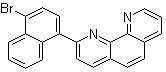 2-(4-Bromo-1-naphthalenyl)-1,10-phenanthroline CAS 1853997-27-9 2-(4-Bromo-1-naphthalenyl)-1,10-phenanthroline CAS 1853997-27-9