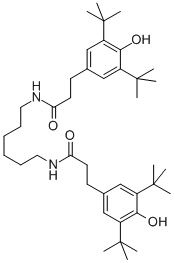 3,3′-Bis(3,5-di-tert-butyl-4-hydroxyphenyl)-N,N’-hexamethylenedipropionamide CAS 23128-74-7