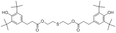 3,5-Bis(1,1-dimethylethyl)-4-hydroxybenzenepropanoic acid thiodi-2,1-ethanediyl ester CAS 41484-35-9 3,5-Bis(1,1-dimethylethyl)-4-hydroxybenzenepropanoic acid thiodi-2,1-ethanediyl ester CAS 41484-35-9