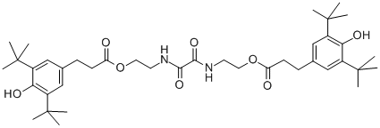 (1,2-Dioxoethylene)bis(iminoethylene) bis(3-(3,5-di-tert-butyl-4-hydroxyphenyl)propionate) CAS 70331-94-1