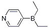 Pyridine, 4-(diethylboryl)- CAS 93830-58-1