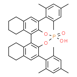 (R)-3,3′-Bis(2,4,6-trimethylphenyl)-5,5′,6,6′,7,7′,8,8′-octahydro-1,1′-bi-2-naphthyl Hydrogen Phosphate CAS 1011465-23-8 (R)-3,3′-Bis(2,4,6-trimethylphenyl)-5,5′,6,6′,7,7′,8,8′-octahydro-1,1′-bi-2-naphthyl Hydrogen Phosphate CAS 1011465-23-8