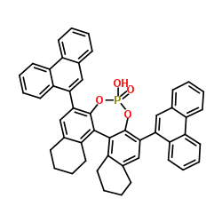 S-4-oxide-8,9,10,11,12,13,14,15-octahydro-4-hydroxy-2,6-di-9-phenanthrenyl-Dinaphtho[2,1-d:1′,2′-f][1,3,2]dioxaphosphepin CAS 1028416-47-8