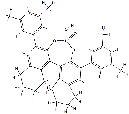 R-3,3′-bis(3,5-diMethylphenyl)-5,5′,6,6′,7,7′,8,8′-octahydro-1,1′-binaphthyl-2,2′-diyl hydrogenphosphate CAS 1065214-95-0 R-3,3′-bis(3,5-diMethylphenyl)-5,5′,6,6′,7,7′,8,8′-octahydro-1,1′-binaphthyl-2,2′-diyl hydrogenphosphate CAS 1065214-95-0