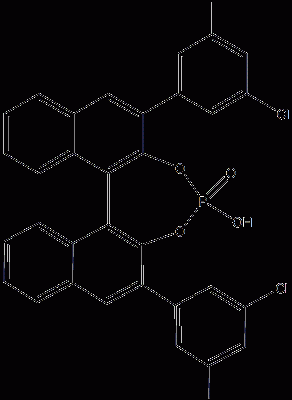(R)-3,3′-Bis(3,5-dichlorophenyl)-1,1′-binapthyl-2,2′-diyl hydrogenphosphate CAS 1191451-24-7 (R)-3,3′-Bis(3,5-dichlorophenyl)-1,1′-binapthyl-2,2′-diyl hydrogenphosphate CAS 1191451-24-7
