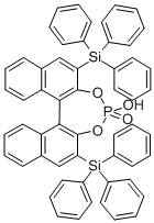 (R)-(-)-3,3′-BIS(TRIPHENYLSILYL)-1,1′-BINAPHTHYL-2,2′-DIYL HYDROGENPHOSPHATE CAS 791616-55-2 (R)-(-)-3,3′-BIS(TRIPHENYLSILYL)-1,1′-BINAPHTHYL-2,2′-DIYL HYDROGENPHOSPHATE CAS 791616-55-2