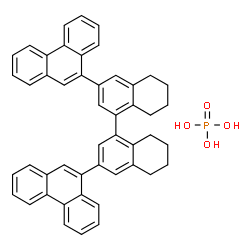 R-4-oxide-8,9,10,11,12,13,14,15-octahydro-4-hydroxy-2,6-di-9-phenanthrenyl-Dinaphtho[2,1-d:1′,2′-f][1,3,2]dioxaphosphepin CAS 934201-93-1