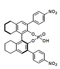 S-3,3′-bis(4-nitrophenyl)-5,5′,6,6′,7,7′,8,8′-octahydro-1,1′-binaphthyl-2,2′-diyl hydrogenphosphate CAS WICPC00006 S-3,3′-bis(4-nitrophenyl)-5,5′,6,6′,7,7′,8,8′-octahydro-1,1′-binaphthyl-2,2′-diyl hydrogenphosphate CAS WICPC00006