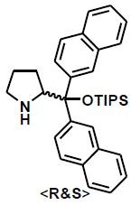 2-(di(naphthalen-2-yl)((triisopropylsilyl)oxy)methyl)pyrrolidine CAS WICPC00030 2-(di(naphthalen-2-yl)((triisopropylsilyl)oxy)methyl)pyrrolidine CAS WICPC00030