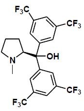 (S)-bis(3,5-bis(trifluoromethyl)phenyl)(1-methylpyrrolidin-2-yl)methanol CAS WICPC00036