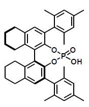 (S)-3,3′-Bis(2,4,6-trimethylphenyl)-5,5′,6,6′,7,7′,8,8′-octahydro-1,1′-bi-2-naphthyl Hydrogen Phosphate CAS WICPC00040