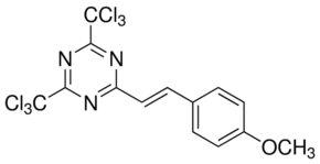 2-(4-Methoxystyryl)-4,6-bis(trichloromethyl)-1,3,5-triazine CAS 42573-57-9