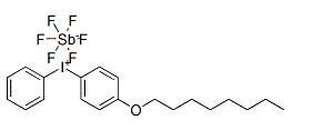 (4-(Octyloxy)phenyl)(phenyl)iodonium hexafluorostibate(V) CAS 121239-75-6