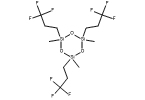 1,3,5-Tris[(3,3,3-trifluoropropyl)methyl]cyclotrisiloxane CAS 2374-14-3