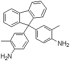 Structure of 9,9-Bis(4-amino-3-methylphenyl)fluorene CAS 107934-60-1