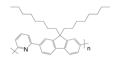 Poly[(9,9-dioctylfluorenyl-2,7-diyl)-alt-(2,6-pyridine)] CAS 773895-96-8