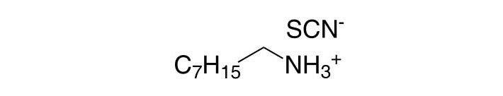 n-Octylammonium thiocyanate CAS 25162-86-1 n-Octylammonium thiocyanate CAS 25162-86-1