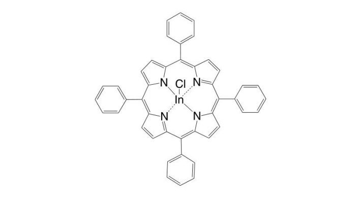 Indium(III) 5,10,15,20-tetraphenylporphyrin chloride CAS 63128-70-1 Indium(III) 5,10,15,20-tetraphenylporphyrin chloride CAS 63128-70-1