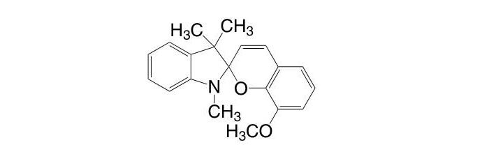 1,3,3-Trimethylindolino-8′-methoxybenzopyrylospiran CAS 13433-31-3
