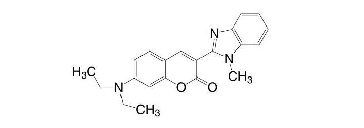 7-(Diethylamino)-3-(1-methyl-2-benzimidazolyl)coumarin CAS 41044-12-6