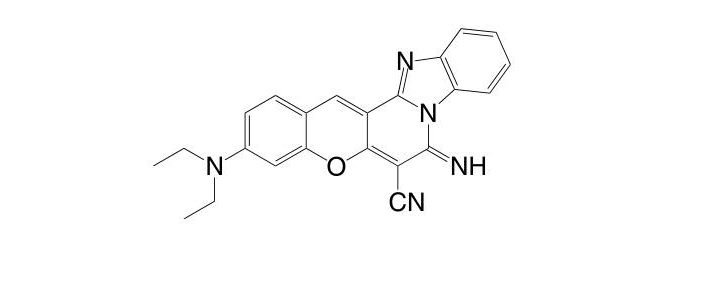 3-(Diethylamino)-7-imino-7H-benzo[4,5]imidazo[1,2-a]chromeno[3,2-c]pyridine-6-carbonitrile CAS 52372-39-1