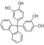 Structure of 9,9-Bis(3,4-dihydroxyphenyl)fluorene CAS 351521-78-3