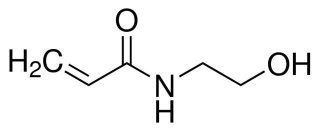 Structure of N-(2-Hydroxyethyl)acrylamide CAS 7646-67-5