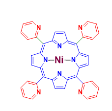 Structure of meso-Tetra (3-pyridyl) porphine-Ni(II) CAS 14514-68-20
