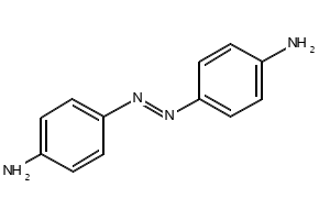 Structure of 4,4’-azodianiline CAS 538-41-0
