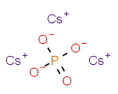 Structure of Cesium Phospahte CAS 69089-35-6