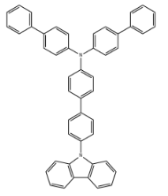 N,N-Bis([1,1′-biphenyl]-4-yl)-4′-(9H-carbazol-9-yl)[1,1′-biphenyl]-4-amine CAS 1069137-74-1