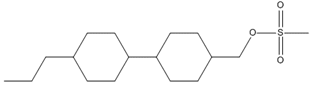 (trans,trans)-4′-Propyl-[1,1′-bicyclohexyl]-4-methanol 4-methanesulfonate CAS 1215227-72-7