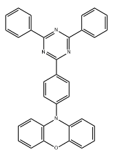 10-(4-(4,6-diphenyl-1,3,5-triazin-2-yl)phenyl)-10H-phenoxazine CAS 1411910-25-2 10-(4-(4,6-diphenyl-1,3,5-triazin-2-yl)phenyl)-10H-phenoxazine CAS 1411910-25-2