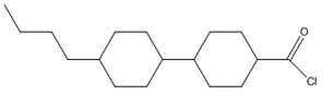 Trans-4-butylbicyclohexylcarbonyl chloride CAS 65355-29-537