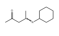 2-Pentanone, 4-(cyclohexylimino)- CAS 80458-02-2