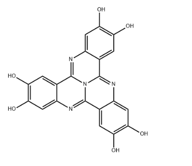 4b1,5,10,15-Tetraazanaphtho[1,2,3-gh]tetraphene-2,3,7,8,12,13-hexaol CAS 148494-98-8
