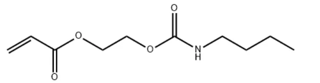 2-[[(butylamino)carbonyl]oxy]ethyl acrylate CAS 63225-53-6